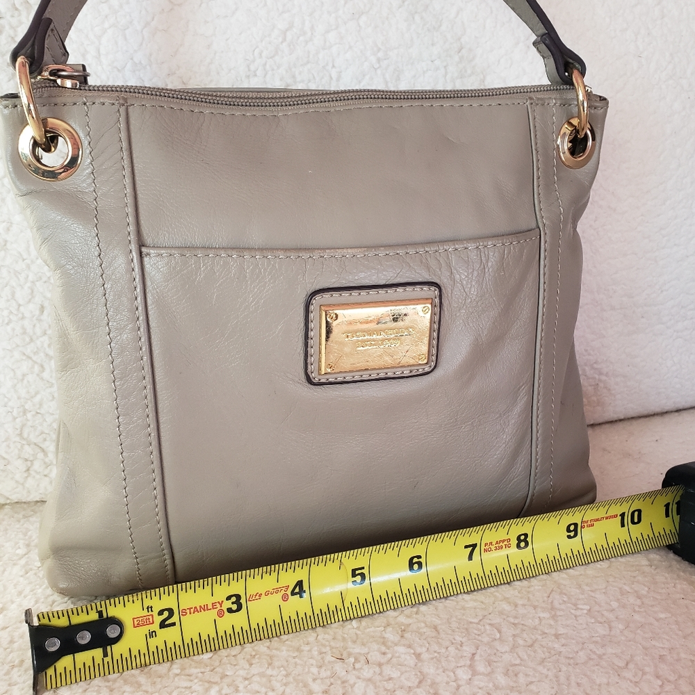 Tignanello Beige Leather Crossbody